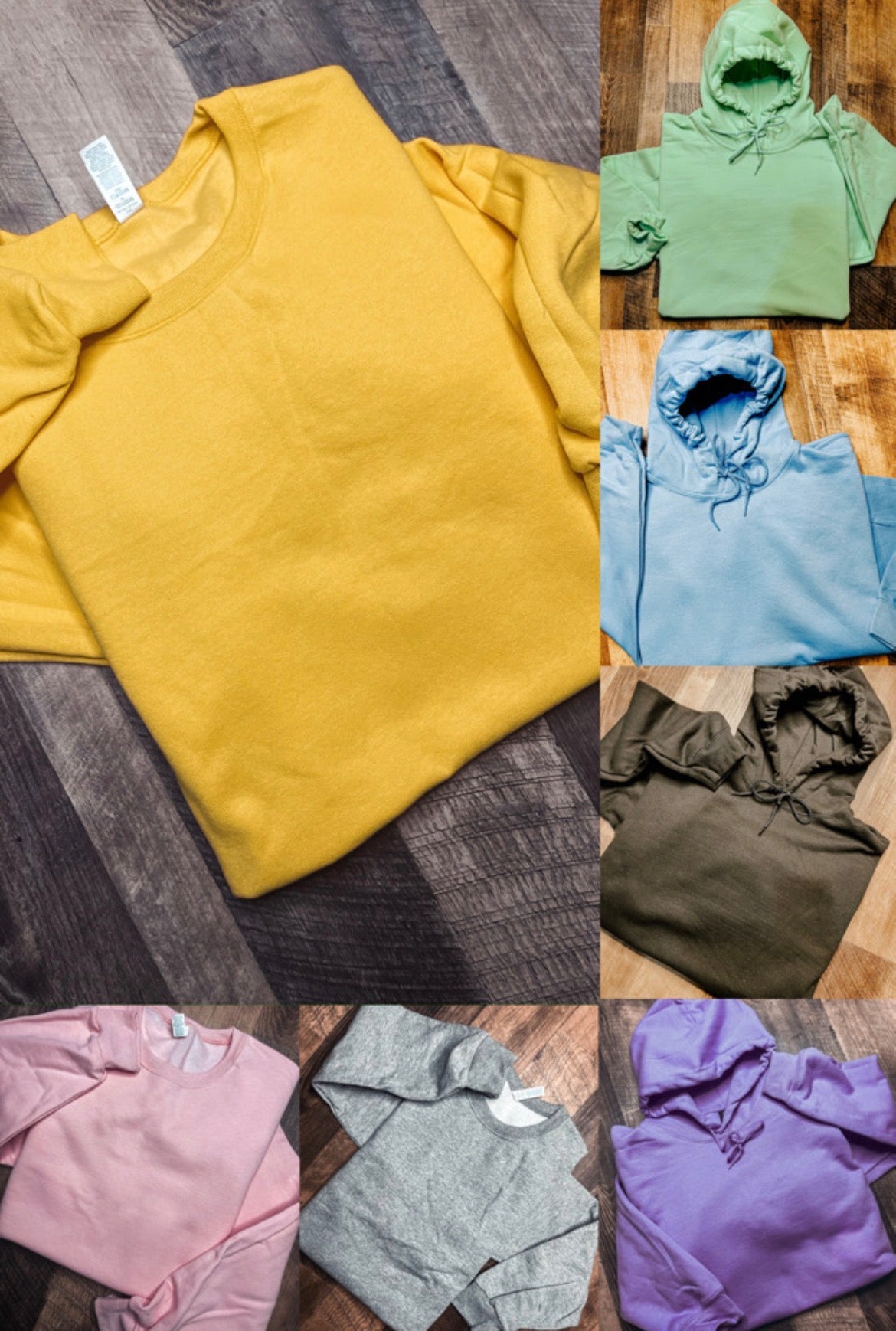 ADULT WESTERN HOODIES/CREWNECK