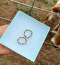 Sterling Silver Pearl stretch ring