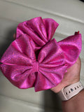 Glitter Pink Clip ons