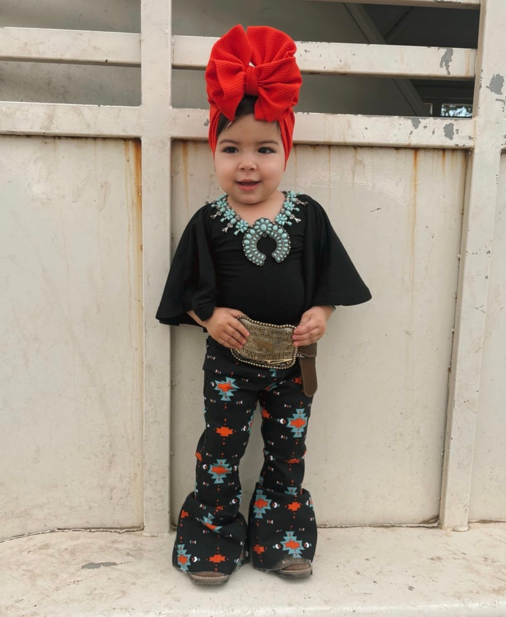 Aztec Denim Bells
