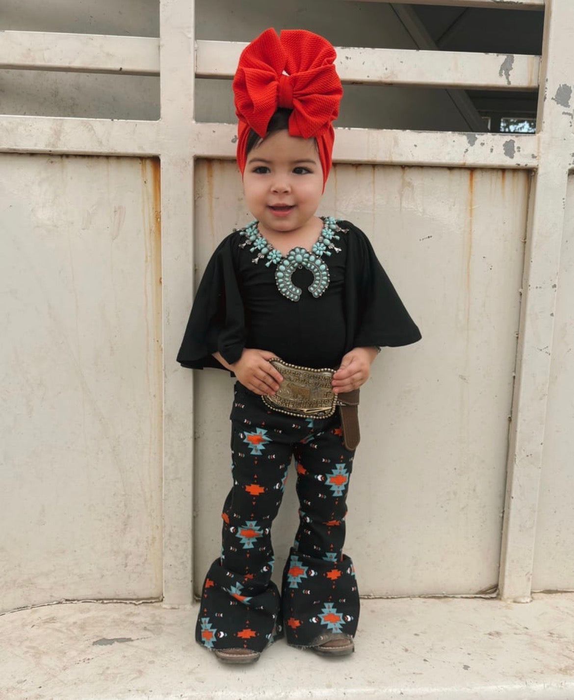 Aztec Denim Bells