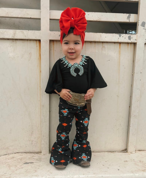 Aztec Denim Bells