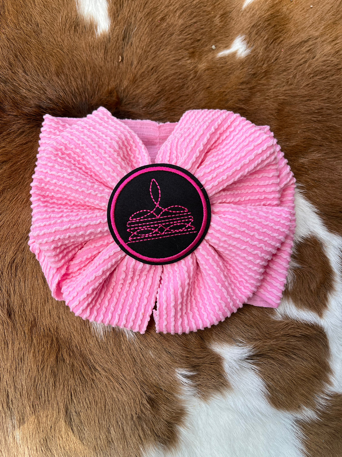 Pink Cowgirl Headwrap