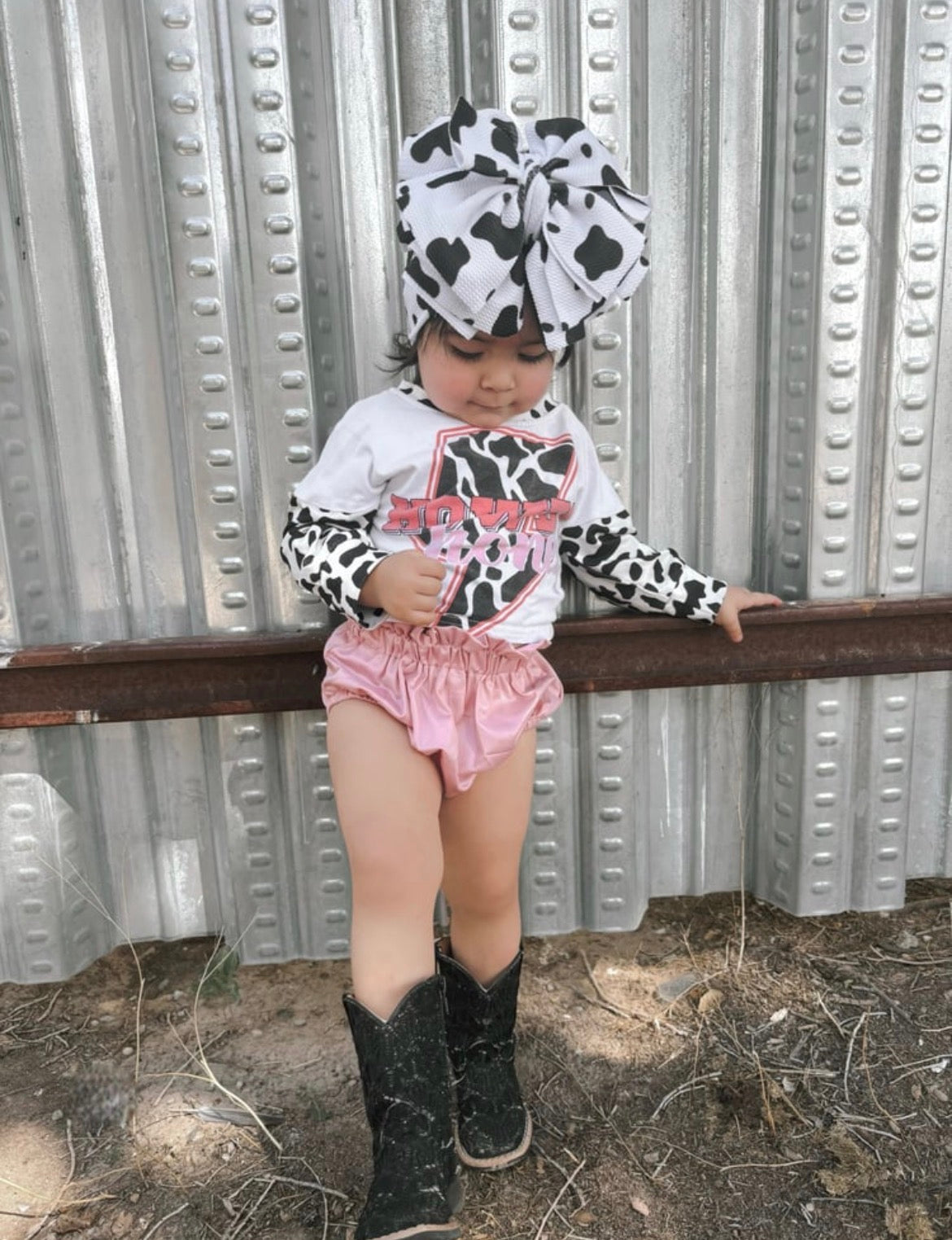 Blush Pink Baby Bloomers
