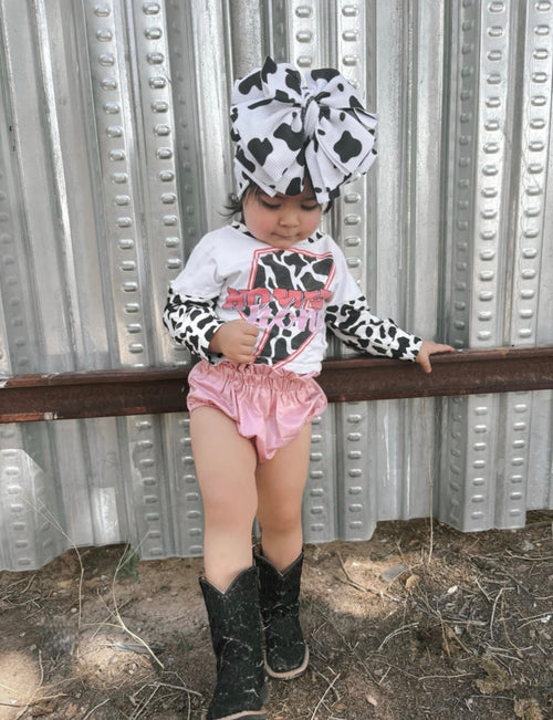 Blush Pink Baby Bloomers