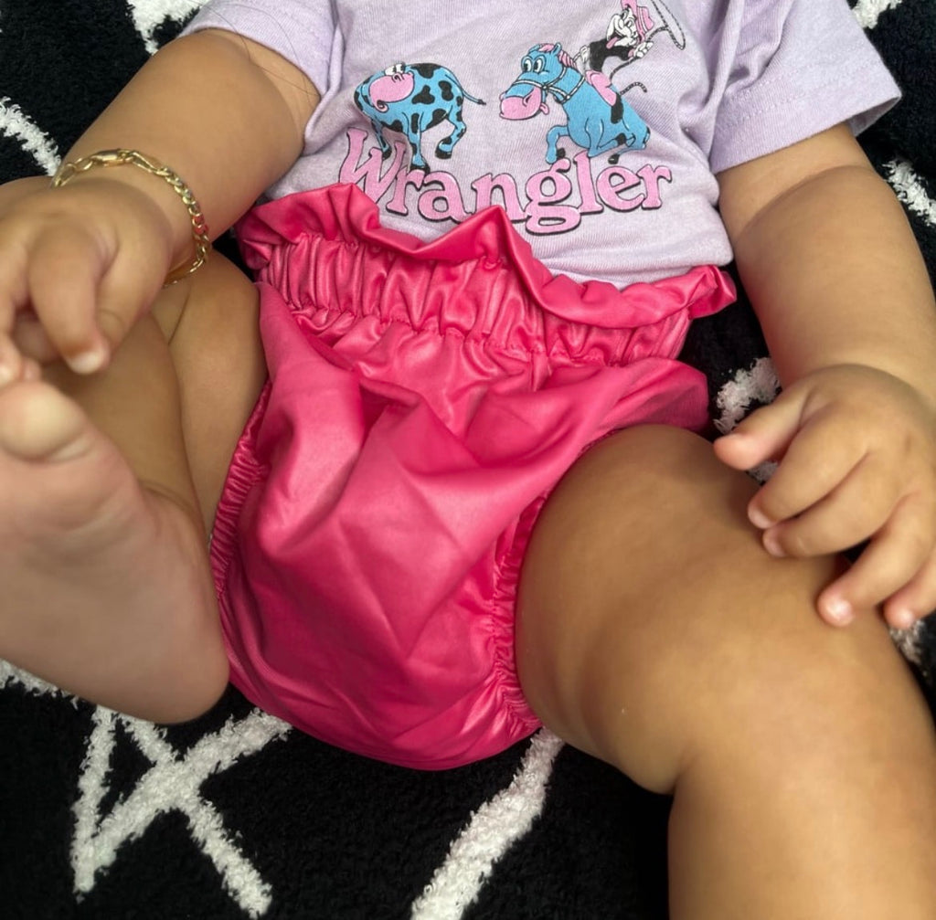 Hot Pink Baby Bloomers