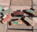 Leather Claw Clips