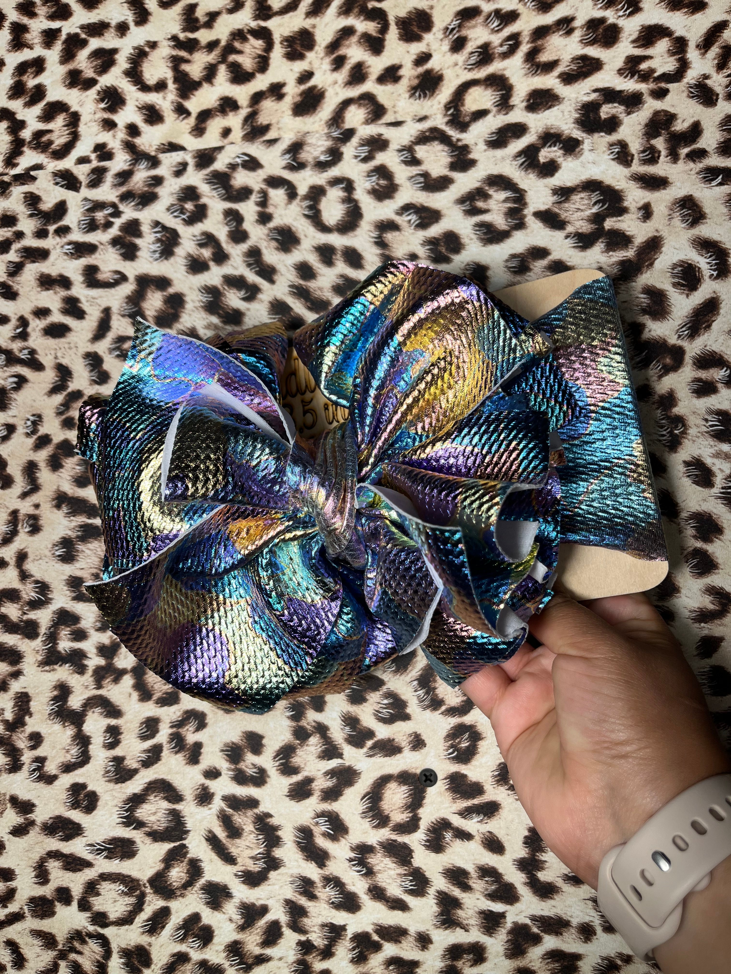 Metallic Patterns Headwrap