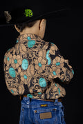Tattoos on this town button up