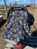 Branding carseat cover