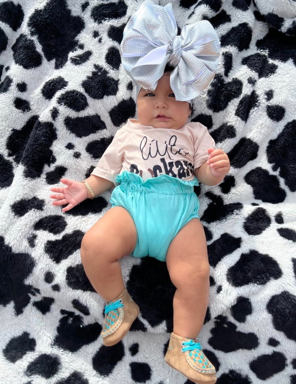 Teal Baby Bloomers