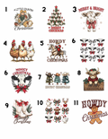 WESTERN CHRISTMAS TODDLER/YOUTH TEES