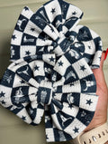 Checkered Western Clip ons