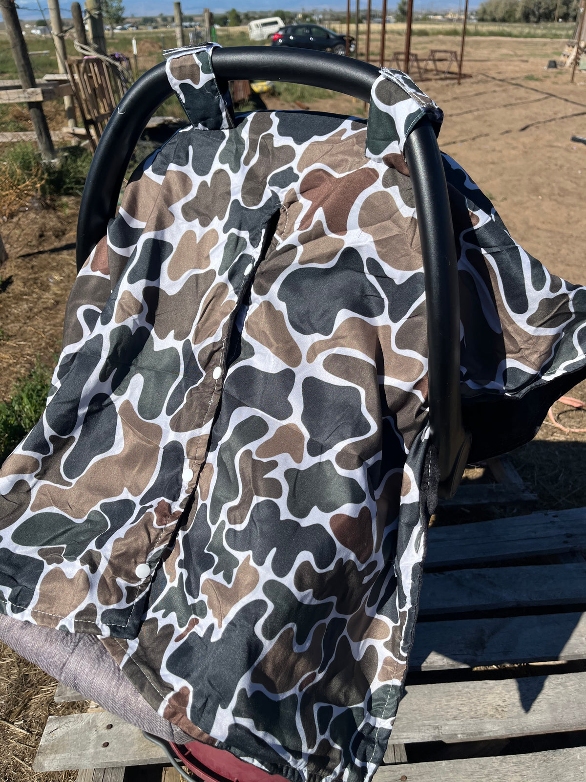 Camo carseat cover