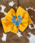Mustard Turquoise Headwrap
