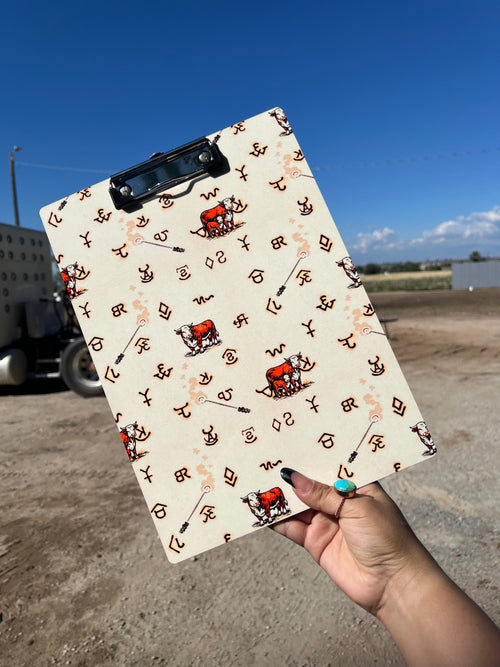 8.8 X 12.4 Punchy Clipboards