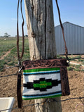 Mini Aztec Green bag