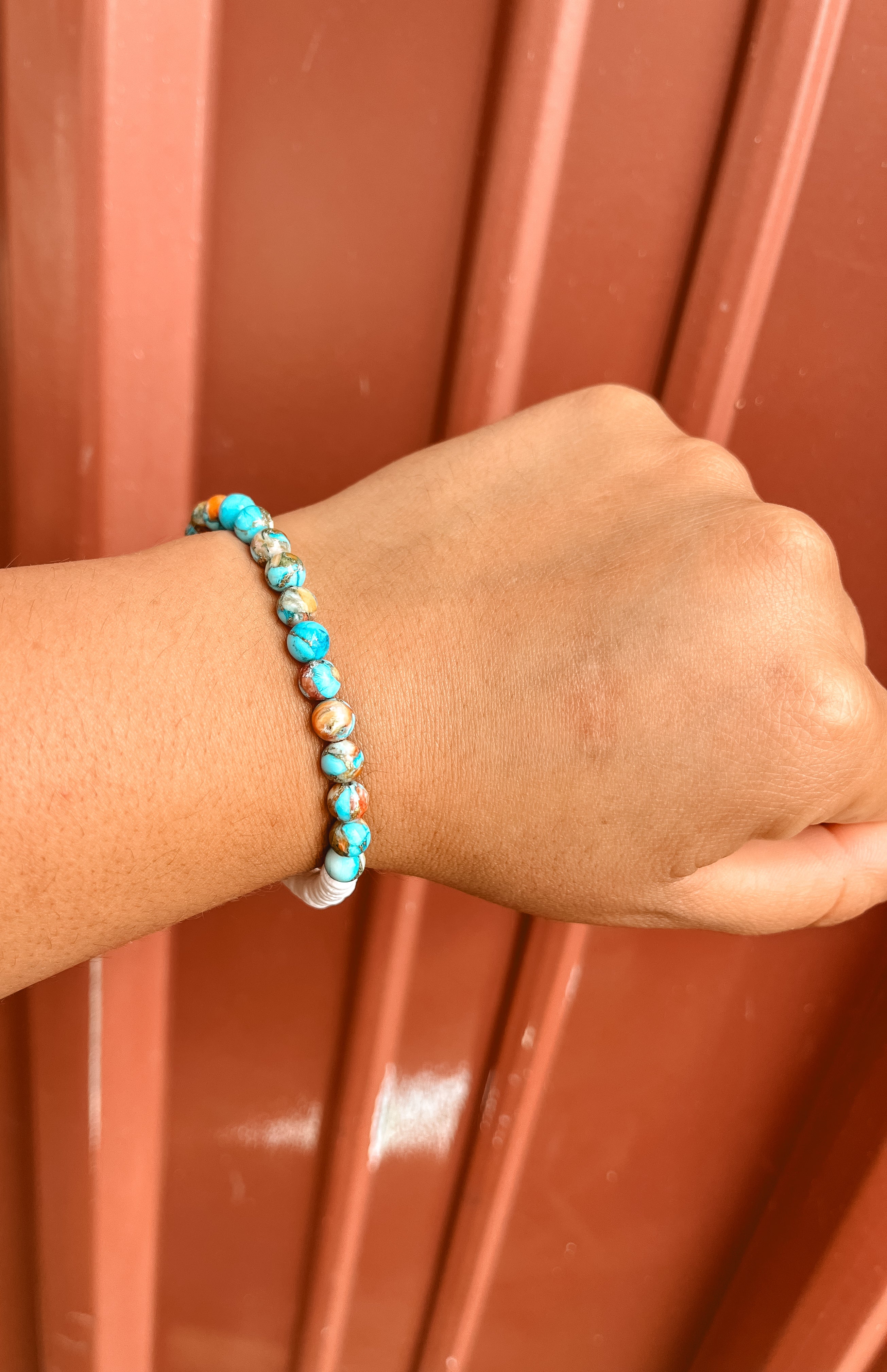 Genuine Turquoise bracelet/spiny oyster