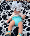 Teal Baby Bloomers