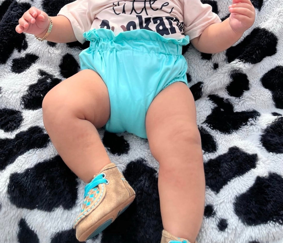Teal Baby Bloomers