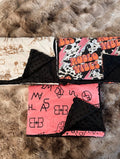 Western Throw baby/toddler blankets