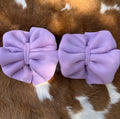Purple Clip ons