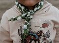 Checkered Green Wild rag