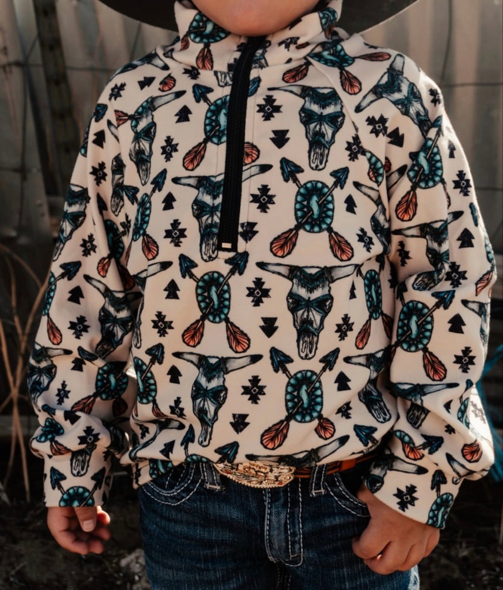 Eastern Tribal pullover