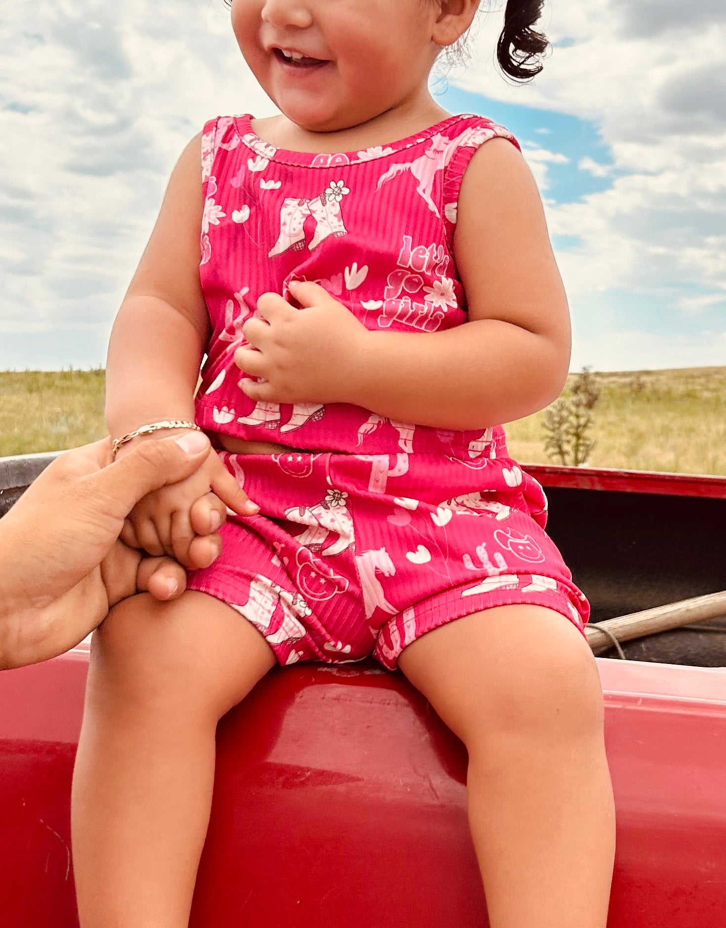 Let’s go girls 2 piece set