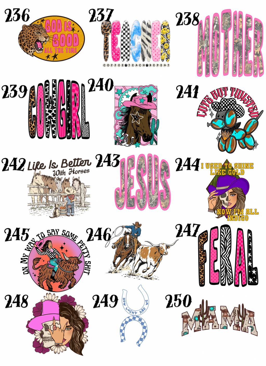 WESTERN TODDLER/YOUTH TEES
