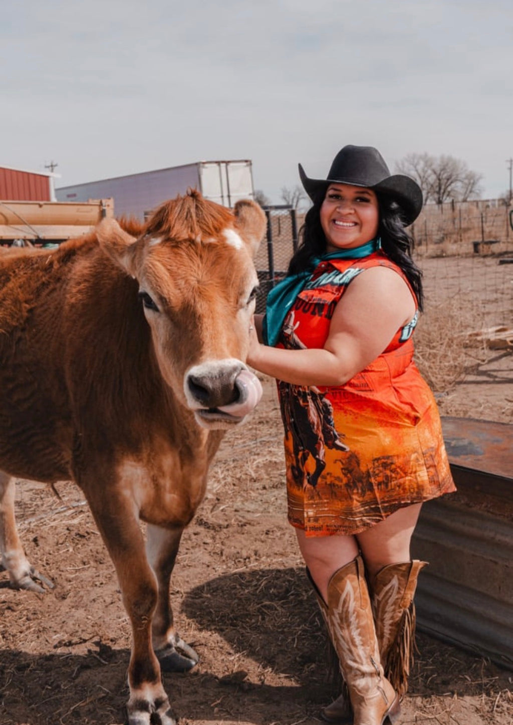 Rodeo Pearl Snap Dress