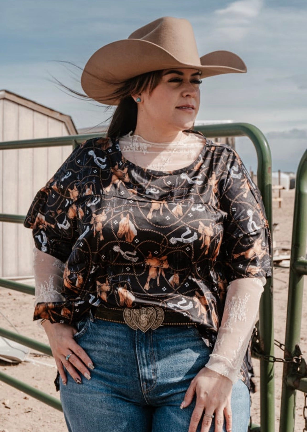 Palomino oversized shirt