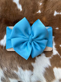 Blue Headwrap