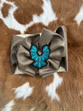 Turquoise Concho Headwrap
