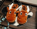 Long horn slippers