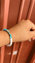 Genuine Turquoise bracelet/spiny oyster